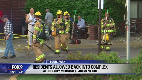 Fire at St. Louis Park senior living center