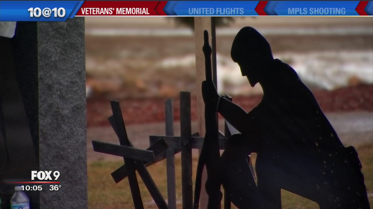 Cross removed from Belle Plaine memorial