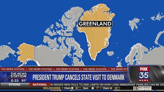 Trump cancels visit to Denmark