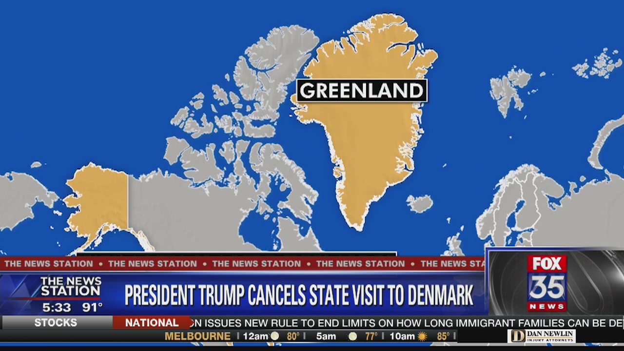 Trump cancels visit to Denmark