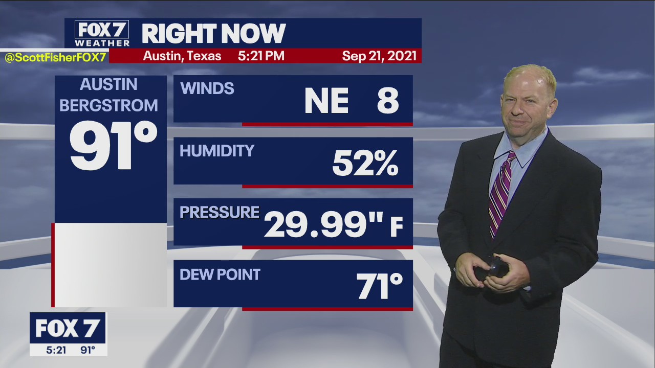 Evening weather forecast for September 21, 2021