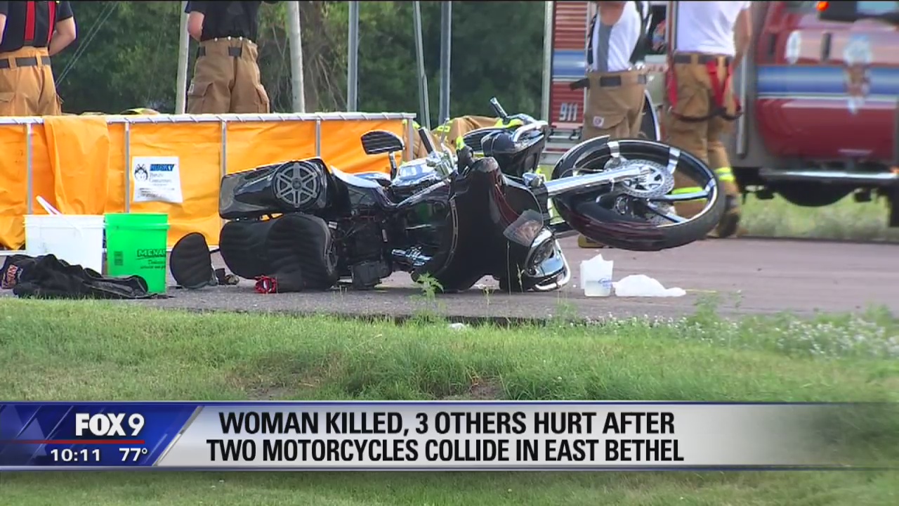 1 dead, 2 critical after motorcycle crash in East Bethel | FOX 9 ...