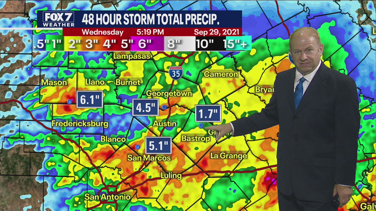 Evening weather forecast for September 29, 2021