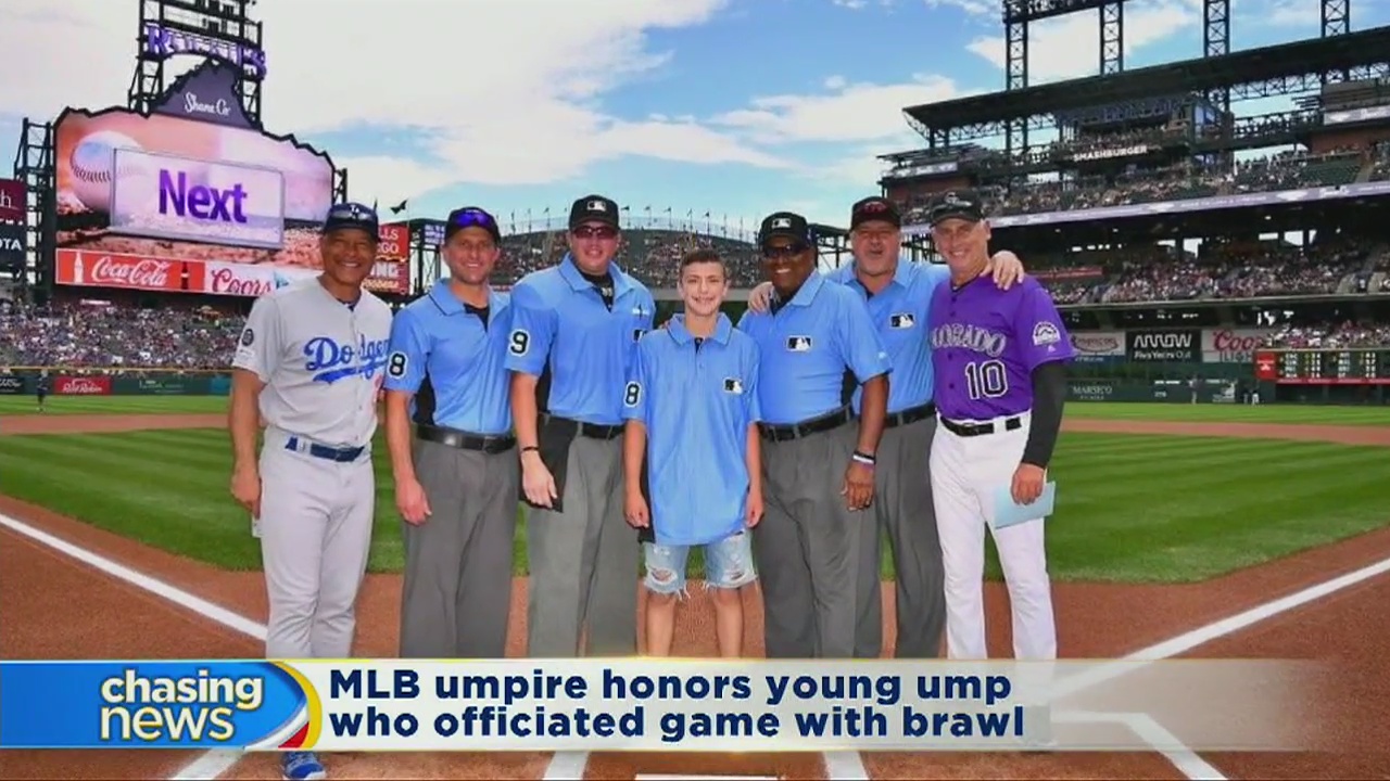 Young umpire: I had to get out of there