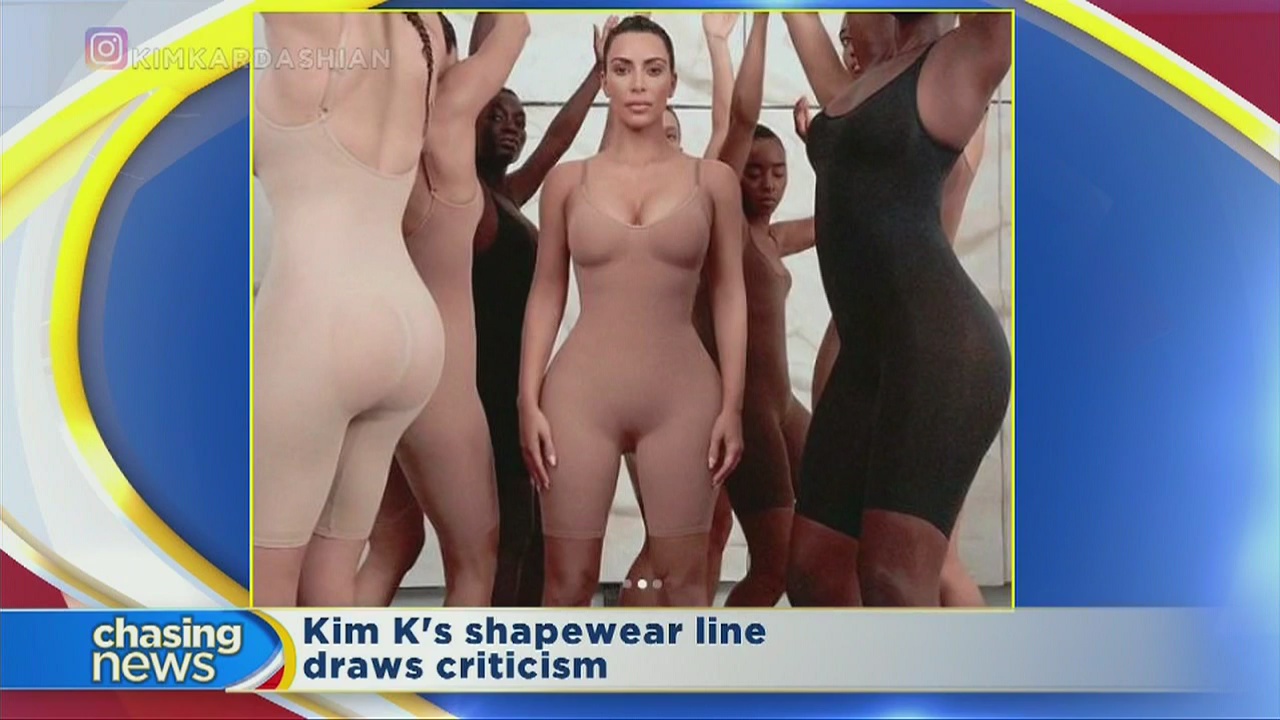 Kim K's shapewear line draws criticism
