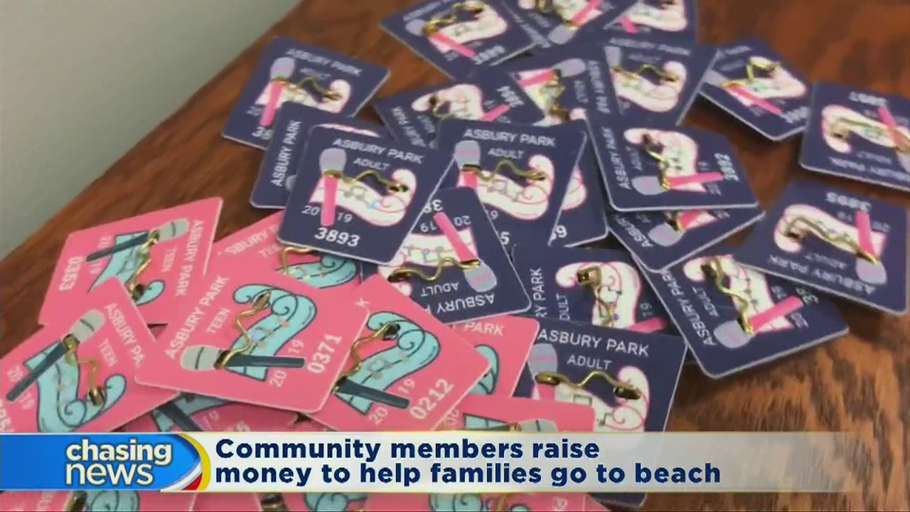 Community members raise money for beach badges