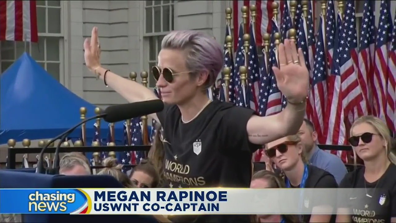 US Women's National Soccer Team honored