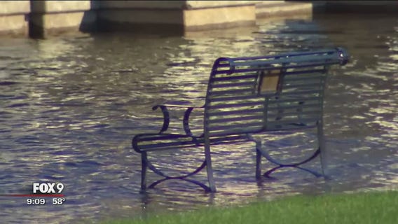 Heavy rains raise water line on St. Croix river