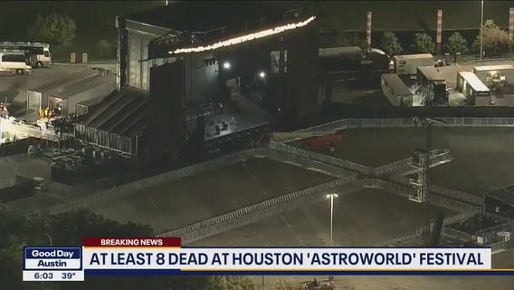 At least 8 dead at Houston 'Astroworld' Festival