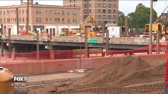 Interstate 35W closure collides with Vikings, Marathon, Twins