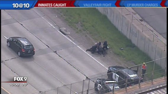 Last escaped inmate arrested after van stolen