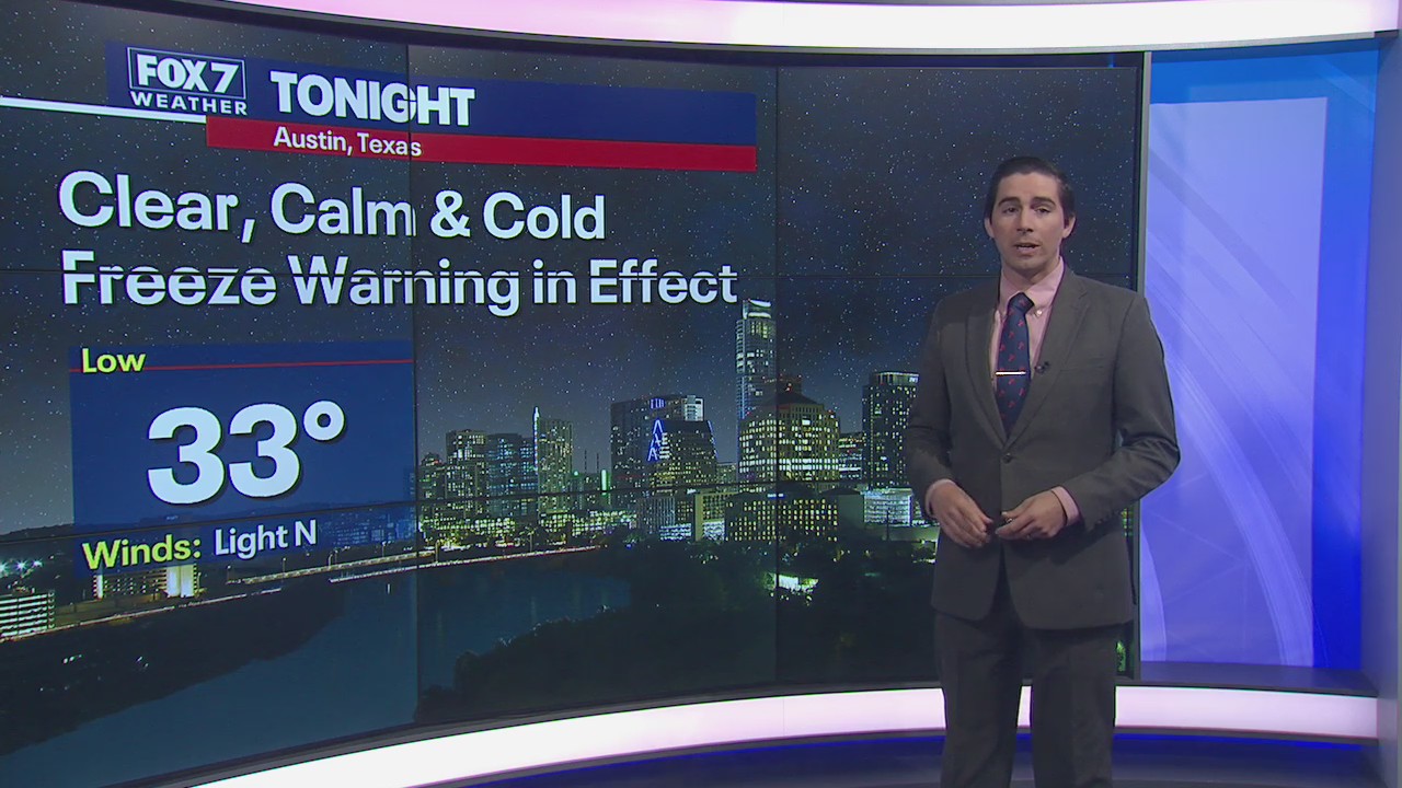 Evening weather forecast for December 11, 2021