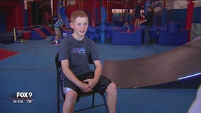 Minnesota boy competes in American Ninja Warrior-inspired competition