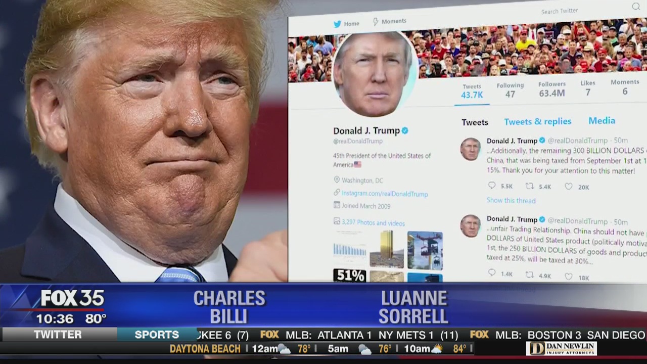 China trade war heats up after Trump tweets