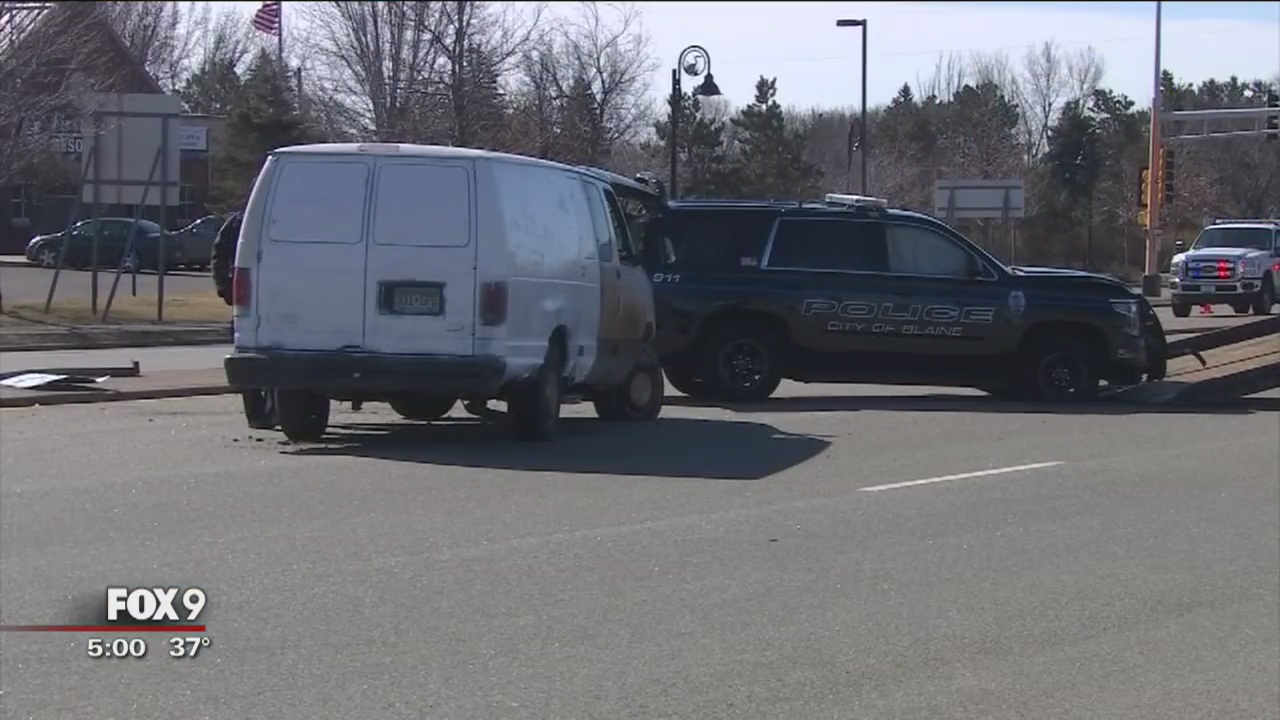 Police chase, hazmat situation in Lino Lakes sends 9 to hospital