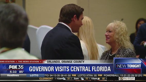 DeSantis in Orlando to talk real estate and the economy