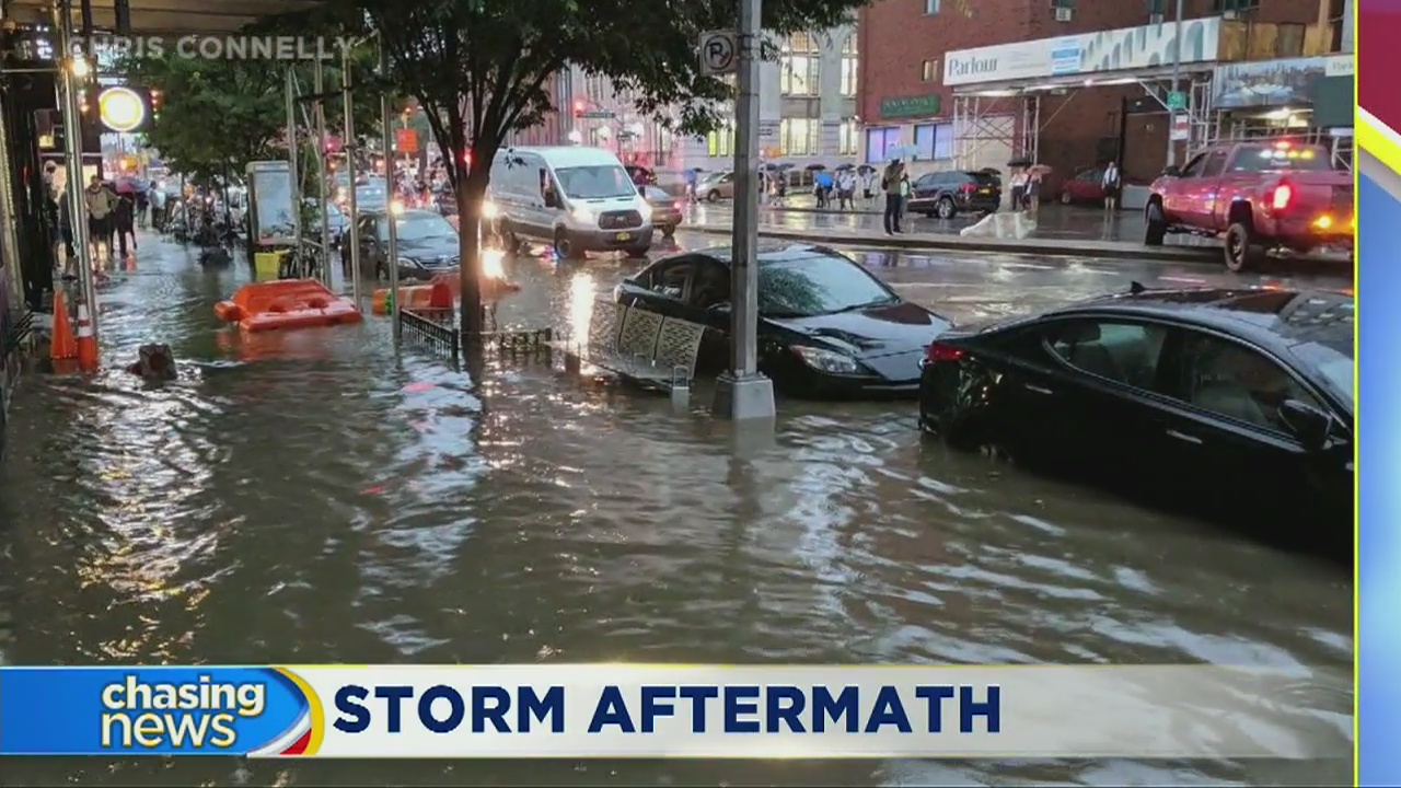 Cleanup underway after Brooklyn and Queens hit hard by storms