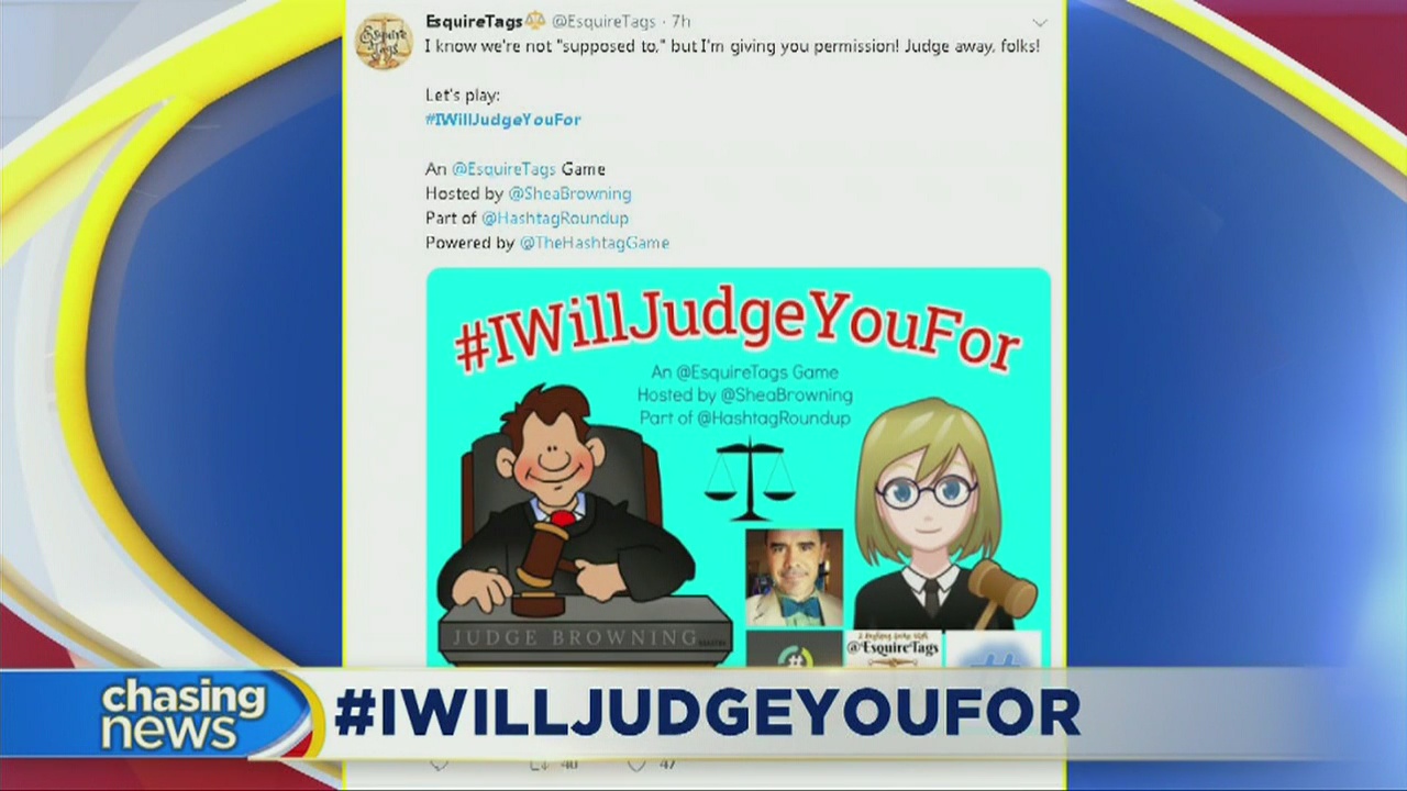 Trending hashtag has us a little judgy