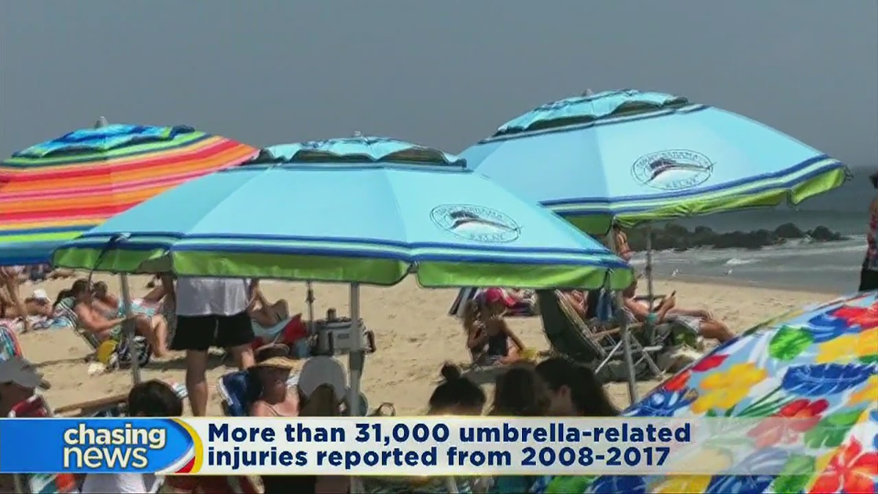 Action urged on beach umbrella safety