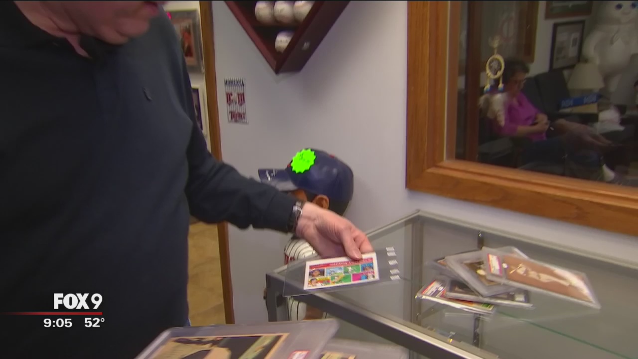 Golden Valley sports memorabilia store burglarized