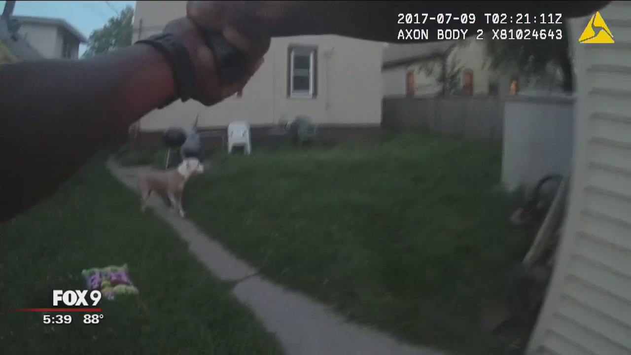 Officer injures dog in North Minneapolis