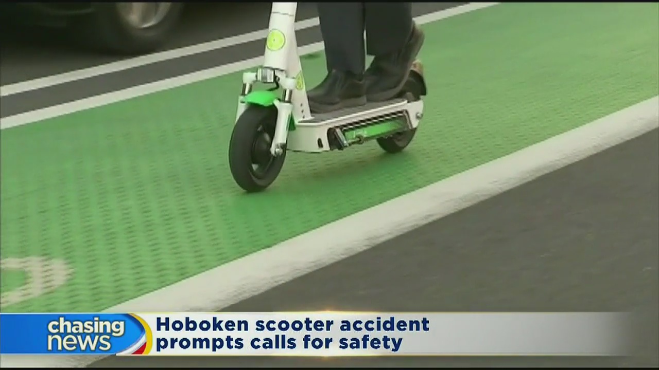 A Hoboken e-scooter accident prompts calls for safety