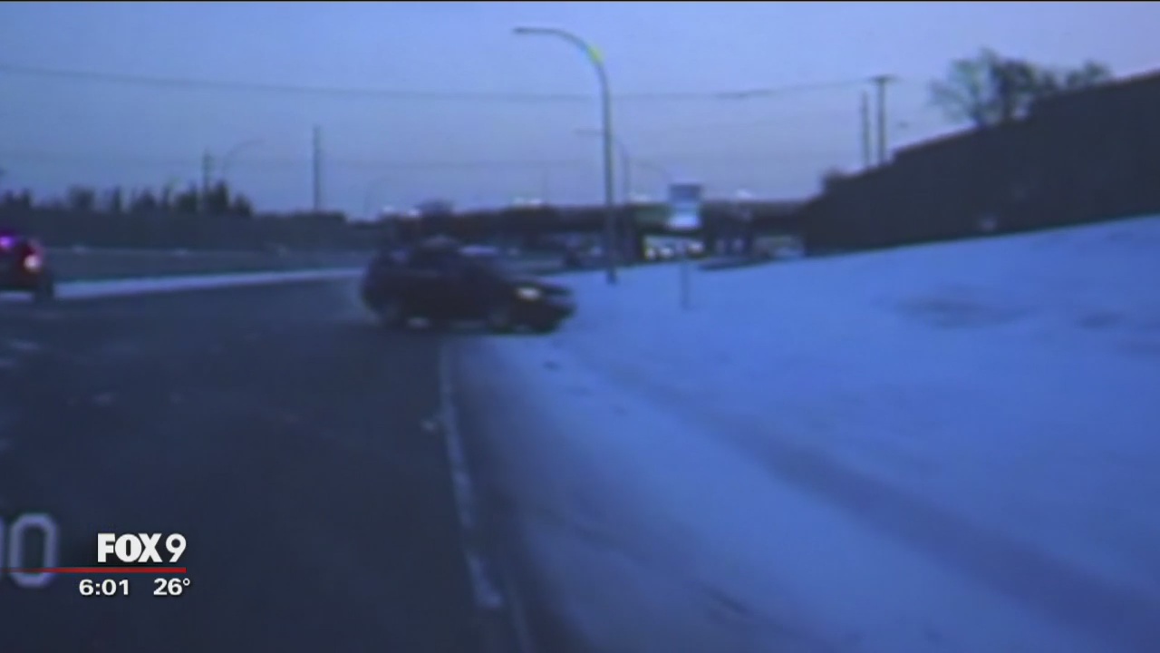 School bus hit by fleeing car in Robbinsdale