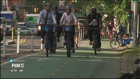 NYC bike lanes