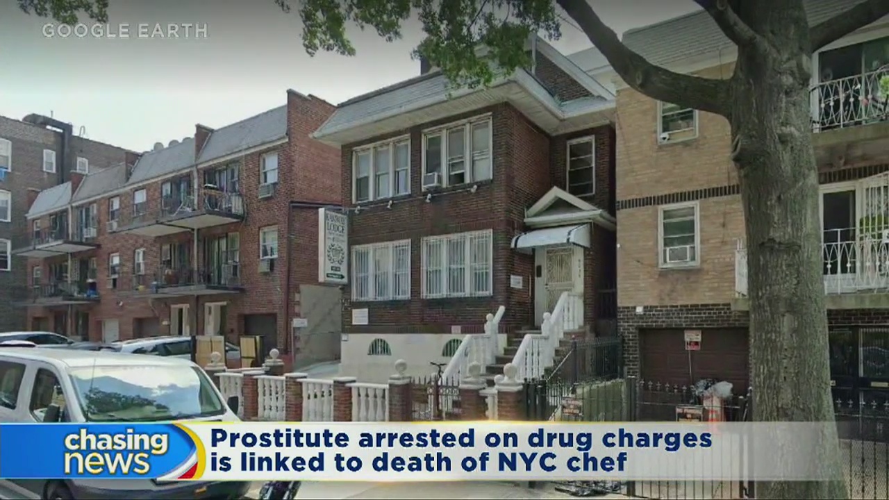 Prostitute linked to NYC chef's death
