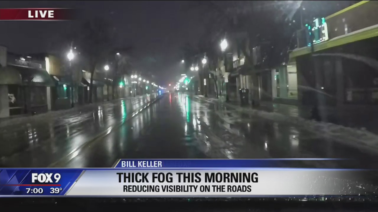 Rain, fog complicating Thursday morning commute
