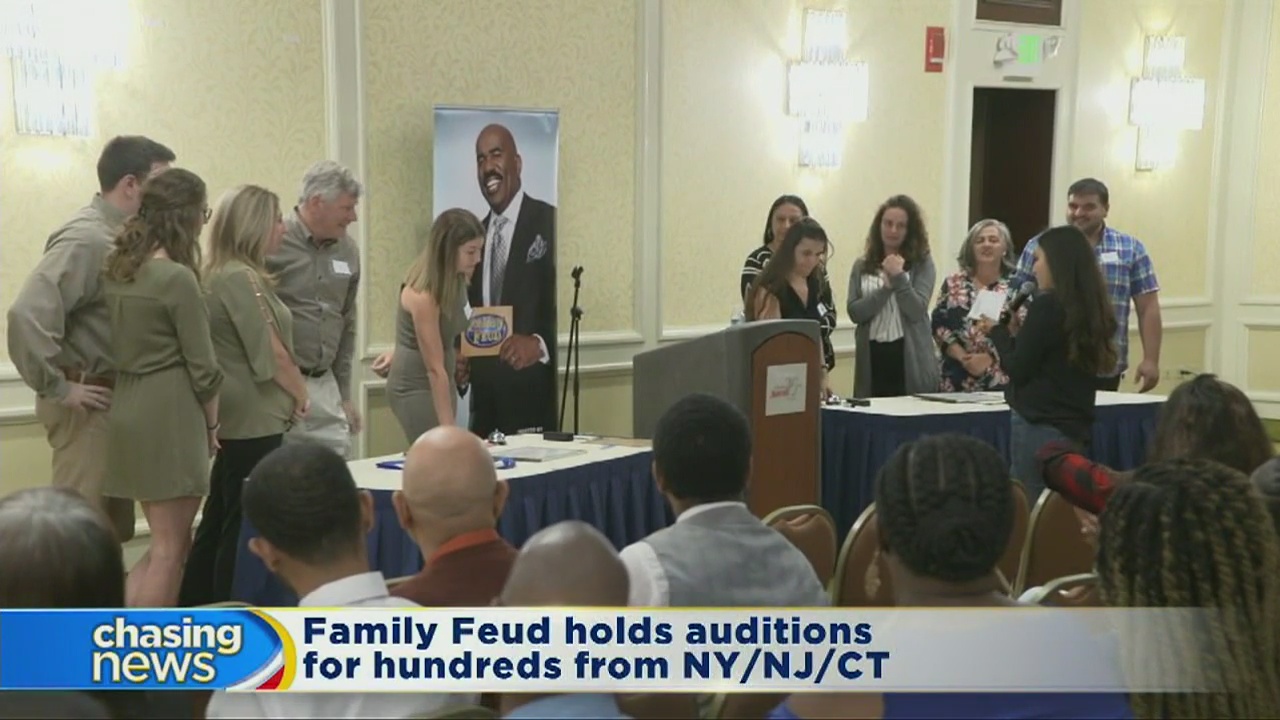 Go inside the Family Feud audition room