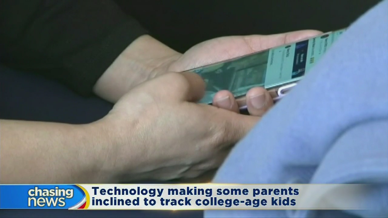 Technology makes it easy to track kids at college
