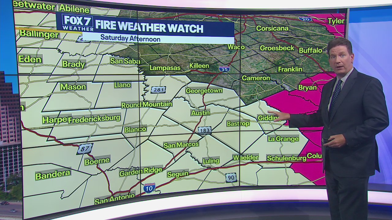 Elevated fire dangers to continue into weekend