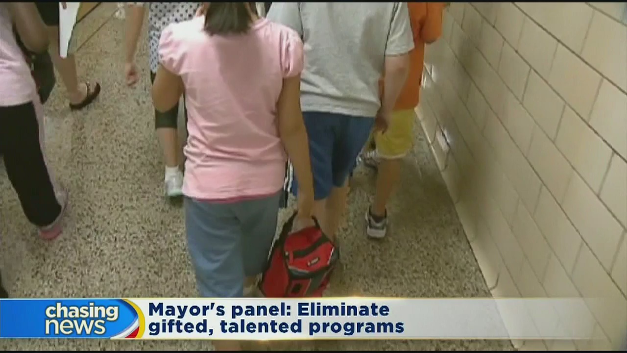 Mayor's panel: Eliminate gifted student programs