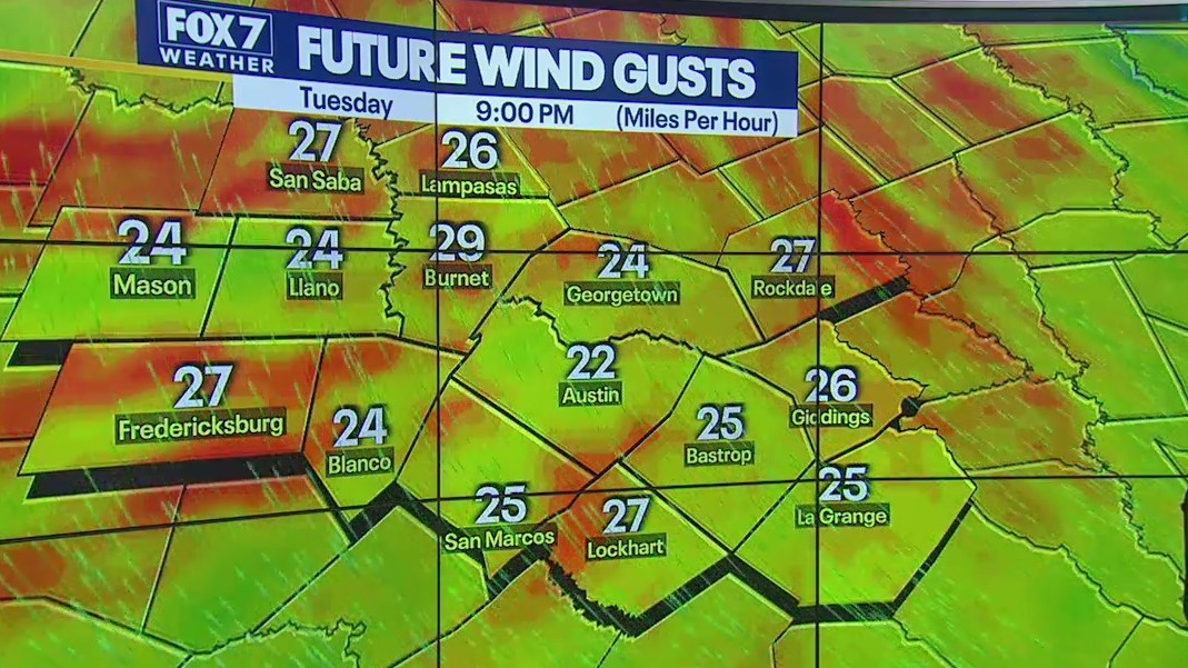 Breezy conditions as temperatures heat up for rest of the week