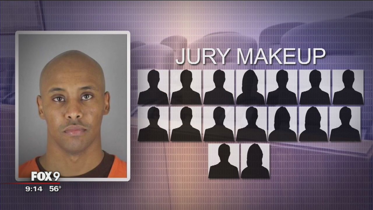 Jury seated in Mohamed Noor trial