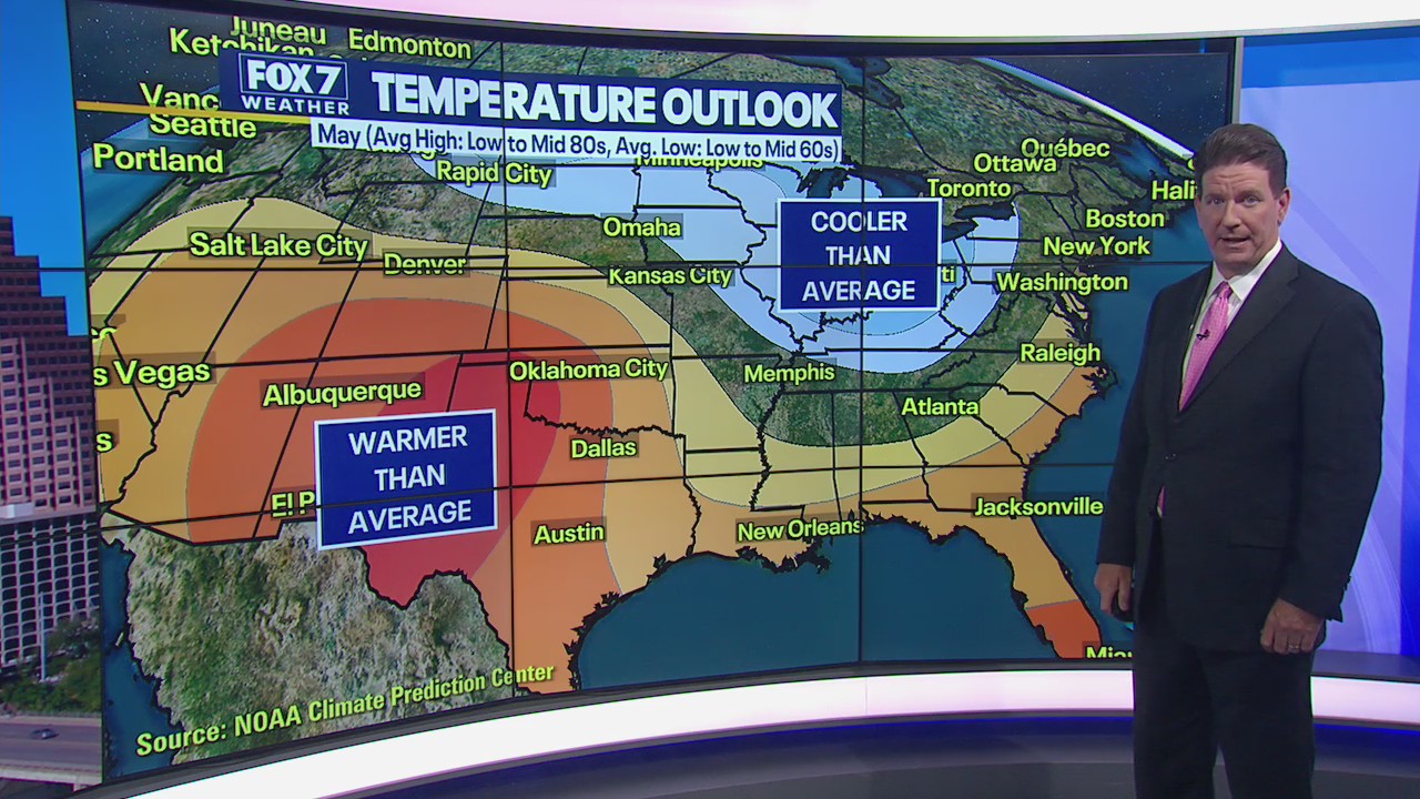Warm, humid and breezy conditions as storms possible