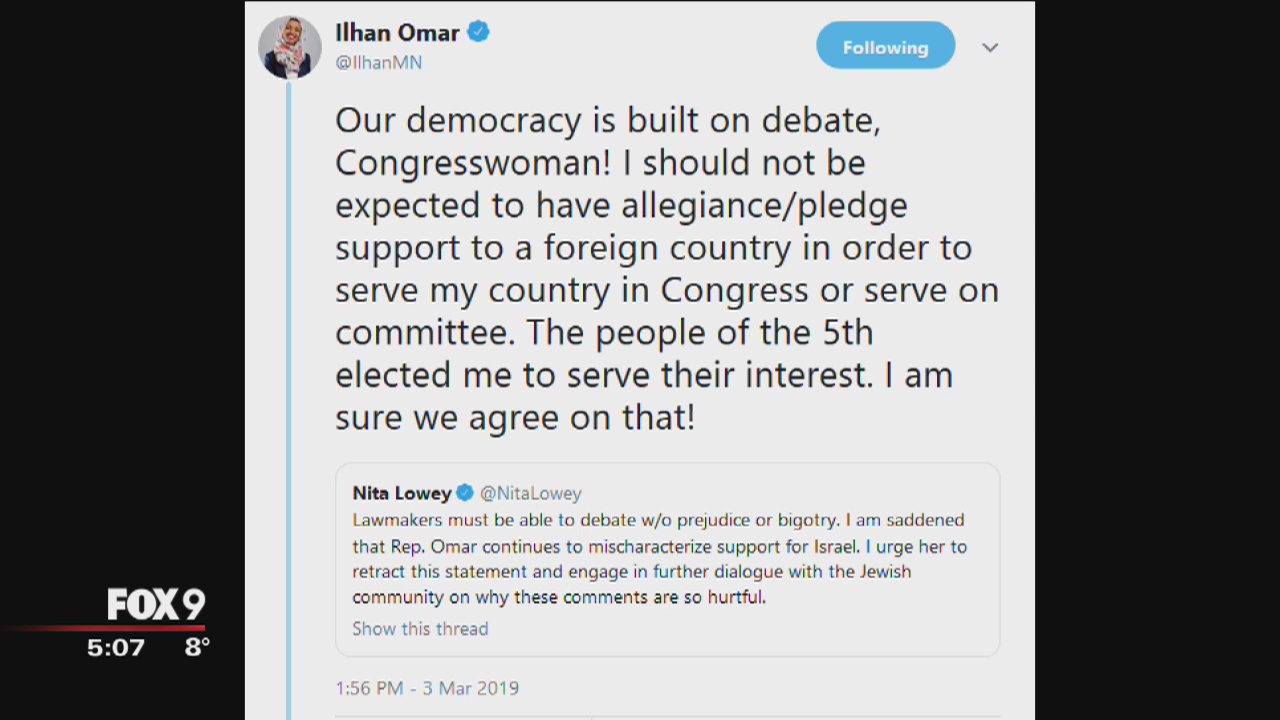 Rep. Ilhan Omar faces more backlash over comments