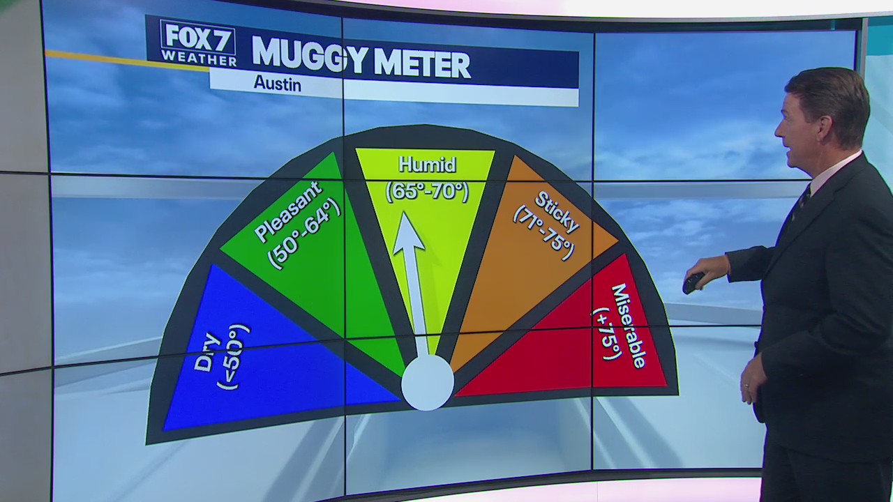 Breezy, warm, and humid day expected, storms possible this weekend