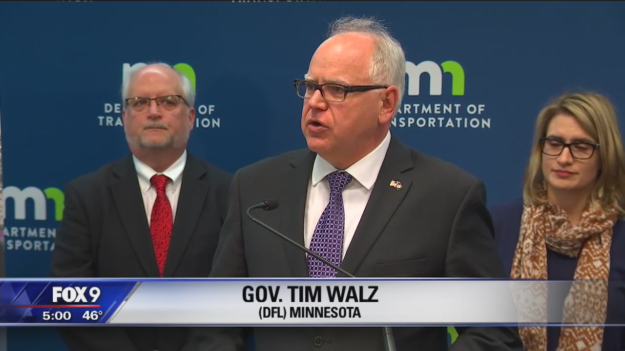 Minnesota Governor Tim Walz on proposed Gas Tax