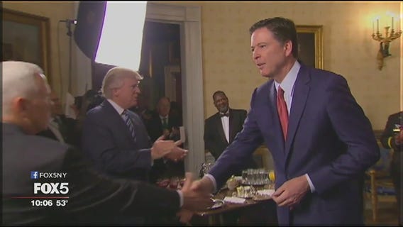 Trump, Comey and Sessions
