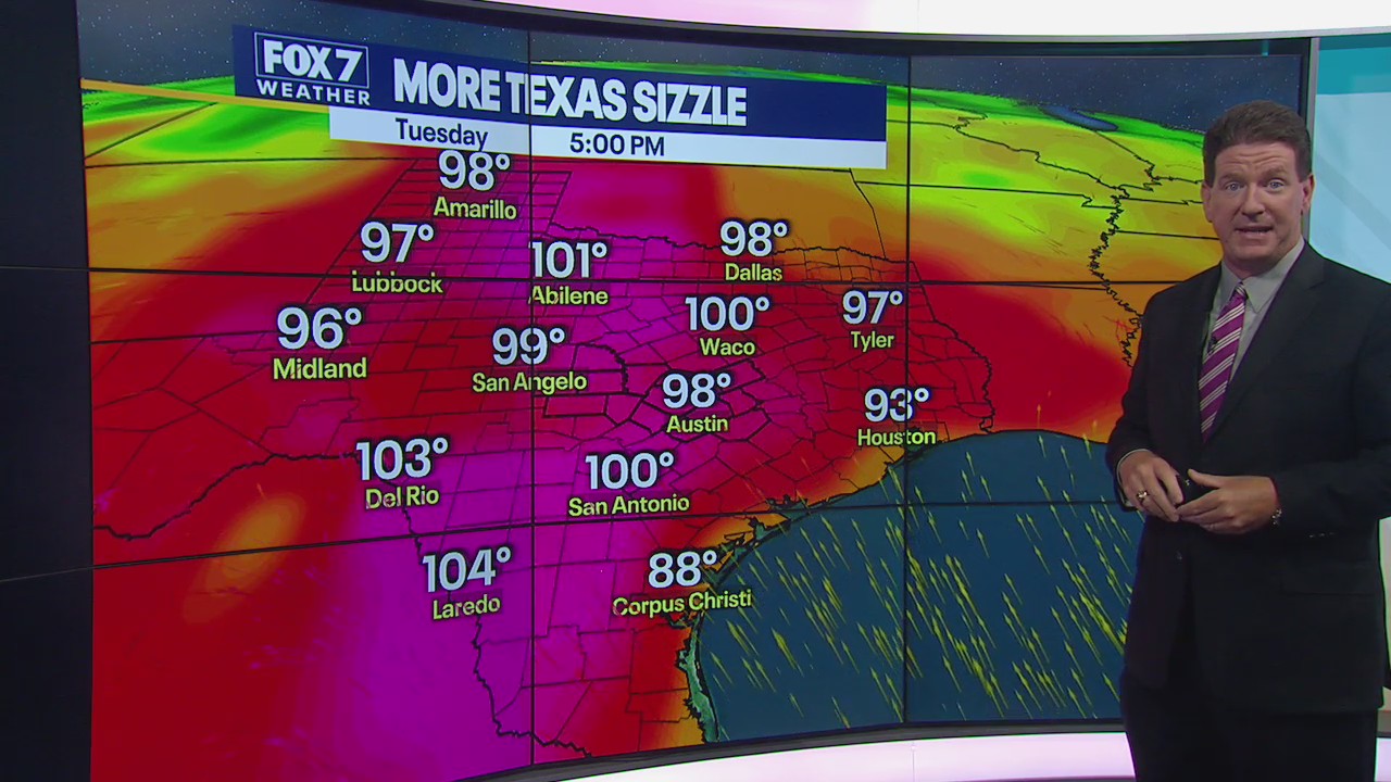 More record-high temperatures expected across Texas this week