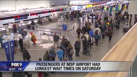 TSA wait lines at MSP highest in nation Monday amid government shutdown
