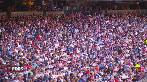 Target Field sees big crowds for Yankees-Twins series