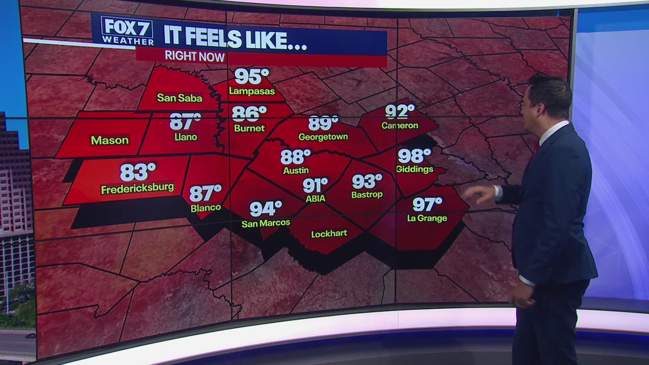 Hot, sunny Memorial Day with temperatures in the 90s