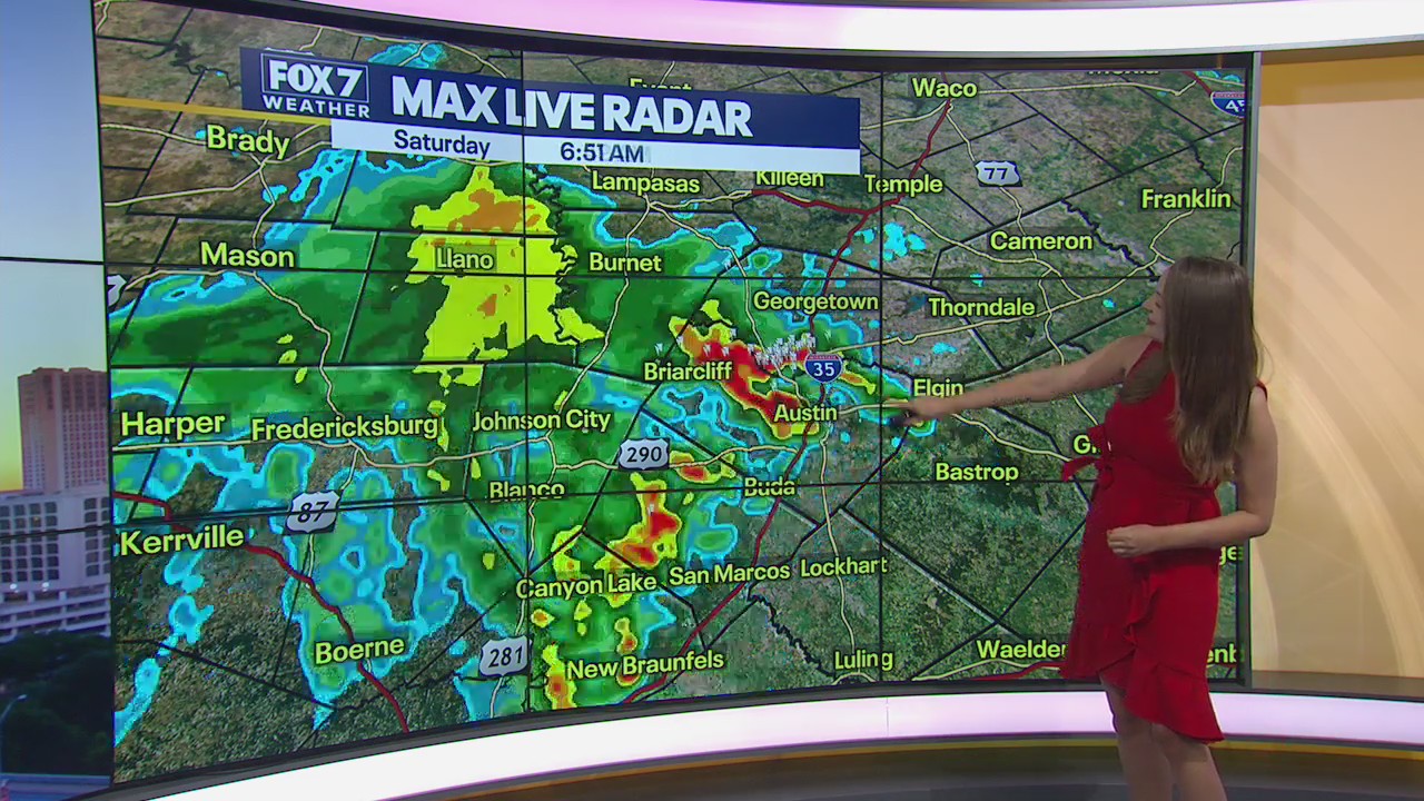 A stormy Saturday and steamy week ahead