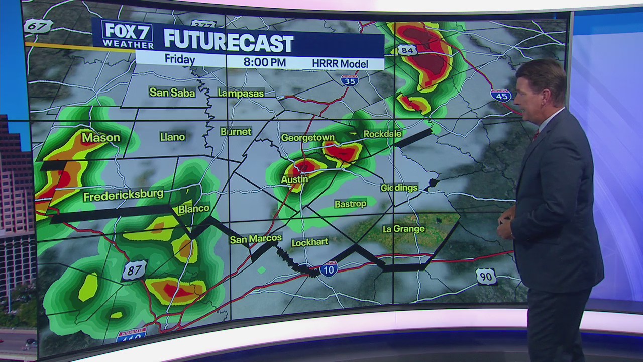 Rain expected in Central Texas before temperatures heat up to triple digits