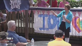 Sen. Klobuchar is on the presidential debate bubble