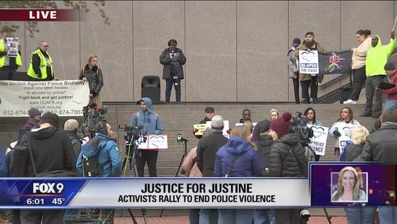 Justice for Justine rally held after the Noor trial verdict