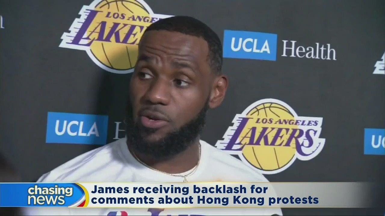 LeBron James criticized for Hong Kong comments